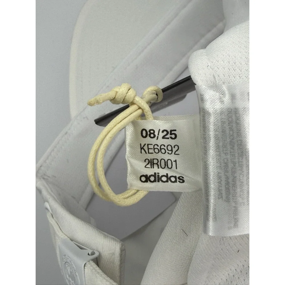 Adidas DFB BB Cap KE6692 Germany Soccer Hat Mens OSFM White Black 2024